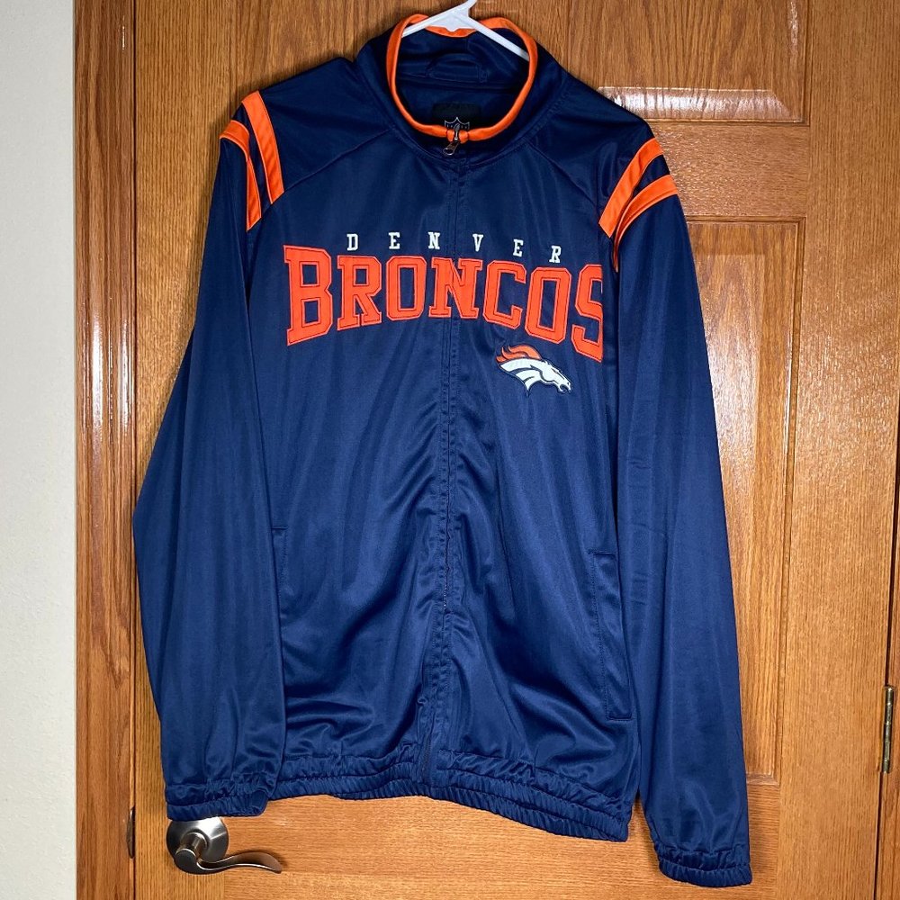 NFL DENVER BRONCOS Men's L Full Zip Track Jacket